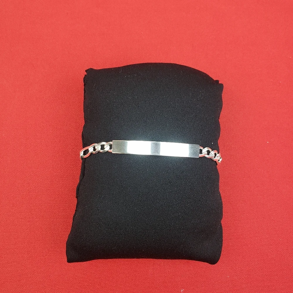 925  sterling silver mens bracelet‎